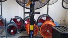 China Mingletec BLDC Industrial mist fan #mingle #industrial #mist #fan #fyp #aircooler