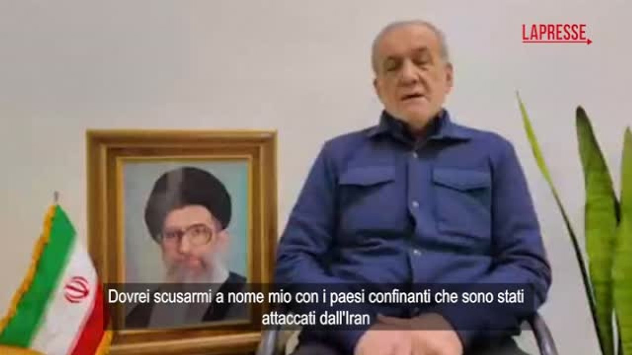 Iran, Pezeshkian chiede scusa ai Paesi del Golfo: «Fermeremo attacchi se non partiranno da voi»