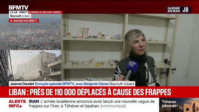 Liban: une clinique mise en place dans un centre de réfugiés pour venir en aide aux déplacés