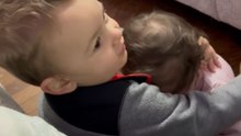 'He's Not Always a Troublemaker' - Kid consoles his crying baby cousin with patience and care