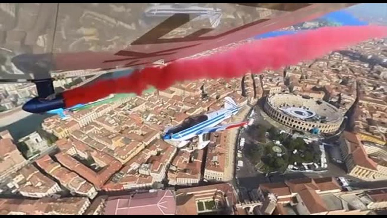 Paralimpiadi Milano Cortina, un sorvolo inclusivo sull'Arena di Verona