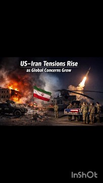 “US–Iran Tensions Rise as Global Concerns Grow” 🌍