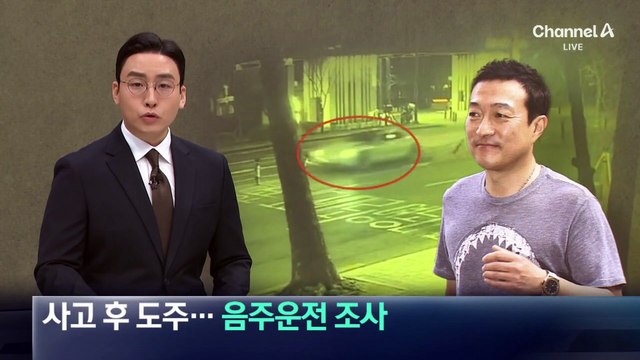 배우 이재룡, 교통사고 후 도주…음주운전 조사