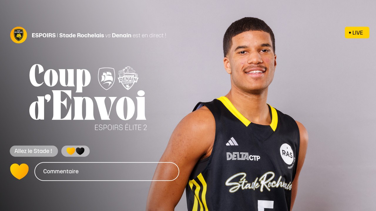 LIVE ESPOIRS ÉLITE 2 - Stade Rochelais v Denain