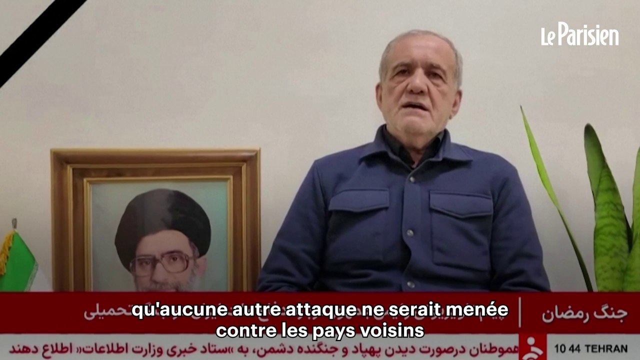 Le président iranien « s’excuse » auprès des pays voisins attaqués