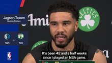 'I dreamed about this moment' - Tatum makes long-awaited Celtics return