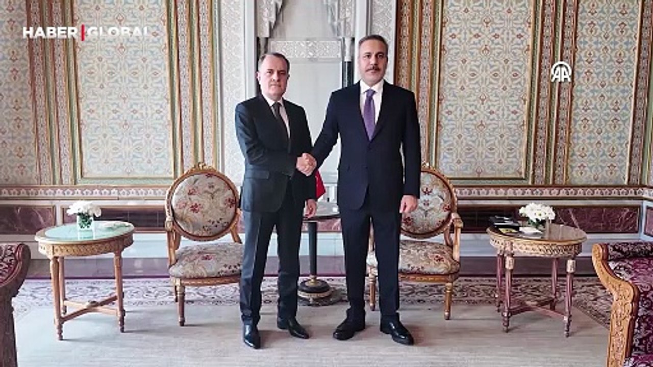 Dışişleri Bakanı Fidan, Azerbaycanlı mevkidaşı Bayramov ile görüştü