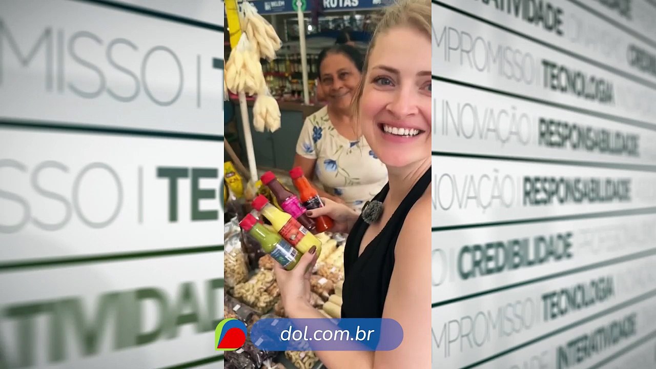 Influencer prova lanches paraenses