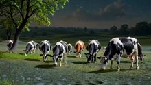Les vaches sont vraiment très belles sur la lune 🌒🌙