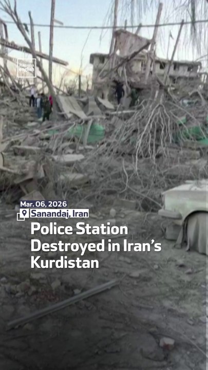Police Station Destroyed in Iran s Kurdistan