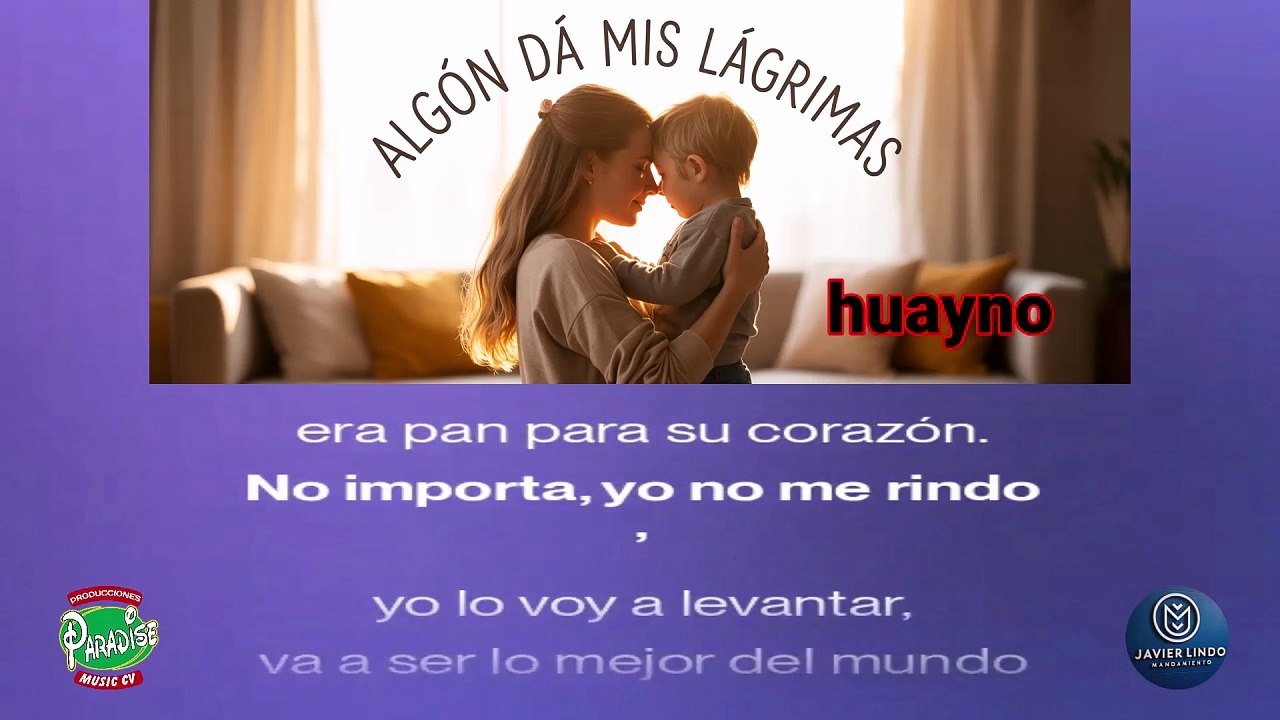 ALGUN DIA MIS LAGRIMAS huayno AUTOR JAVIER LINDO M.