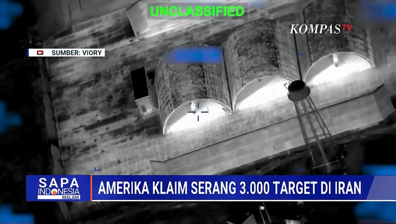 Amerika Serikat Klaim Serang Lebih dari 3.000 Target Militer Iran | SAPA MALAM