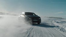 The new BMW i3 (Prototype). Lake Handling Course and Lake circle drifting
