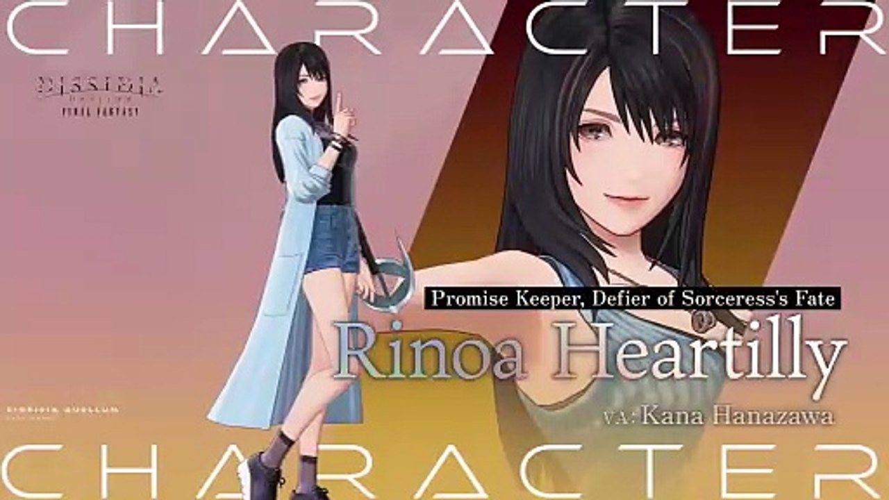 Dissidia Duellum Final Fantasy Official Rinoa Heartilly Trailer