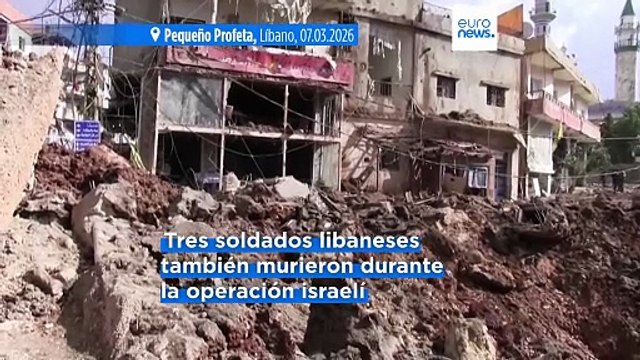 Decenas de muertos al intensificar Israel los ataques con Hezbolá en el este del Líbano