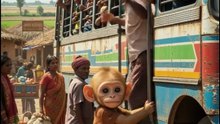 The Bus Stand - Piku Poor Baby Monkey