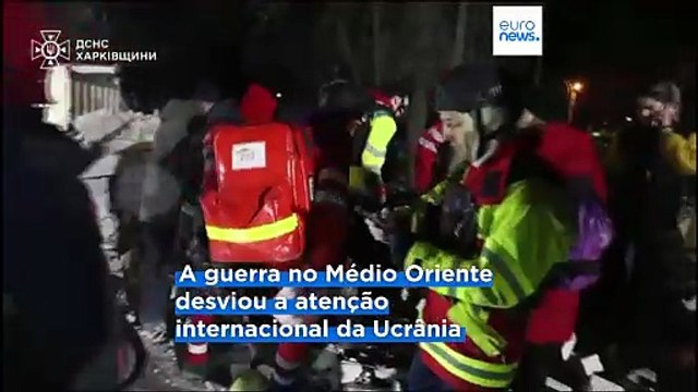 Míssil russo atinge casa de 5 andares em Kharkiv: 7 pessoas mortas, incluindo duas crianças