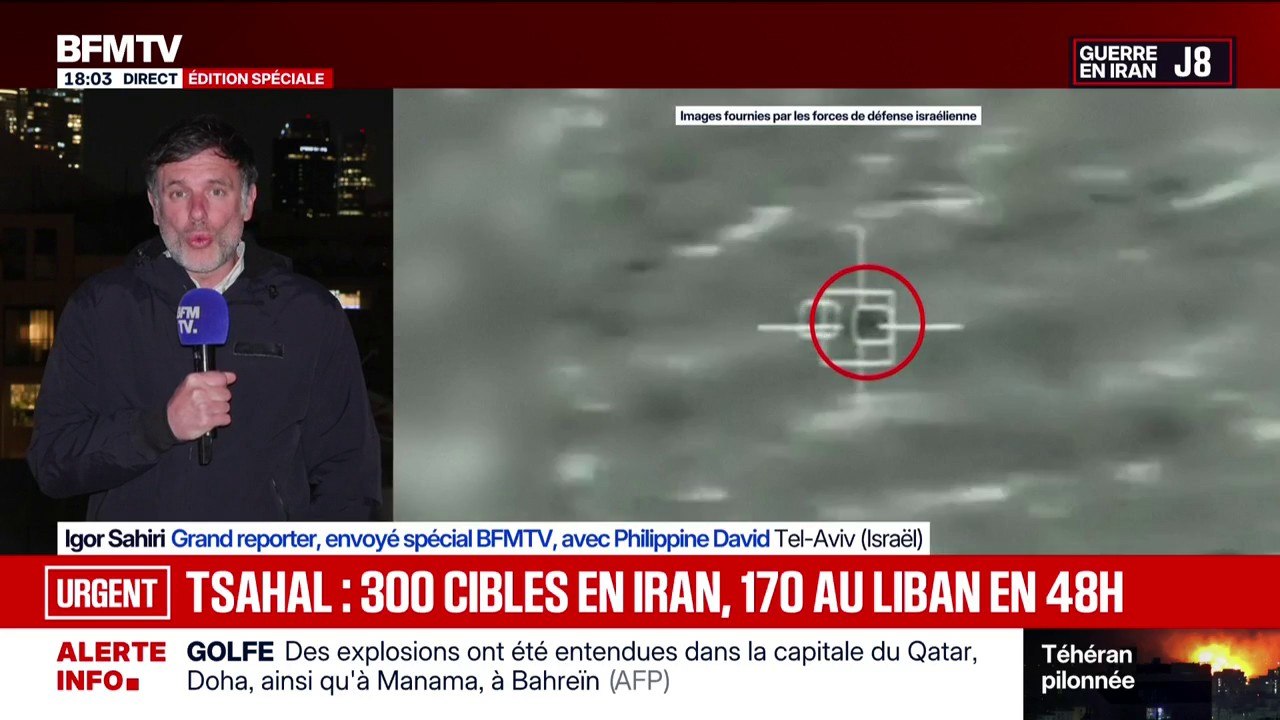 L'armée israélienne déclare avoir frappé 300 cibles en Iran et 170 au Liban en l'espace de 48 heures
