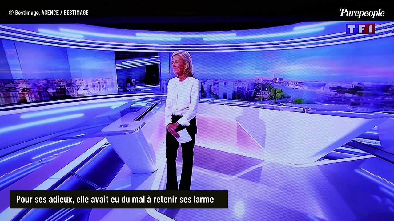 Elle ne s’y attendait pas ! Claire Chazal perd ses moyens en direct en évoquant son départ de TF1