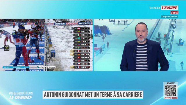Médaillé à trois reprises aux Championnats du monde, Antonin Guigonnat prend sa retraite et justifie son choix - Biathlon
