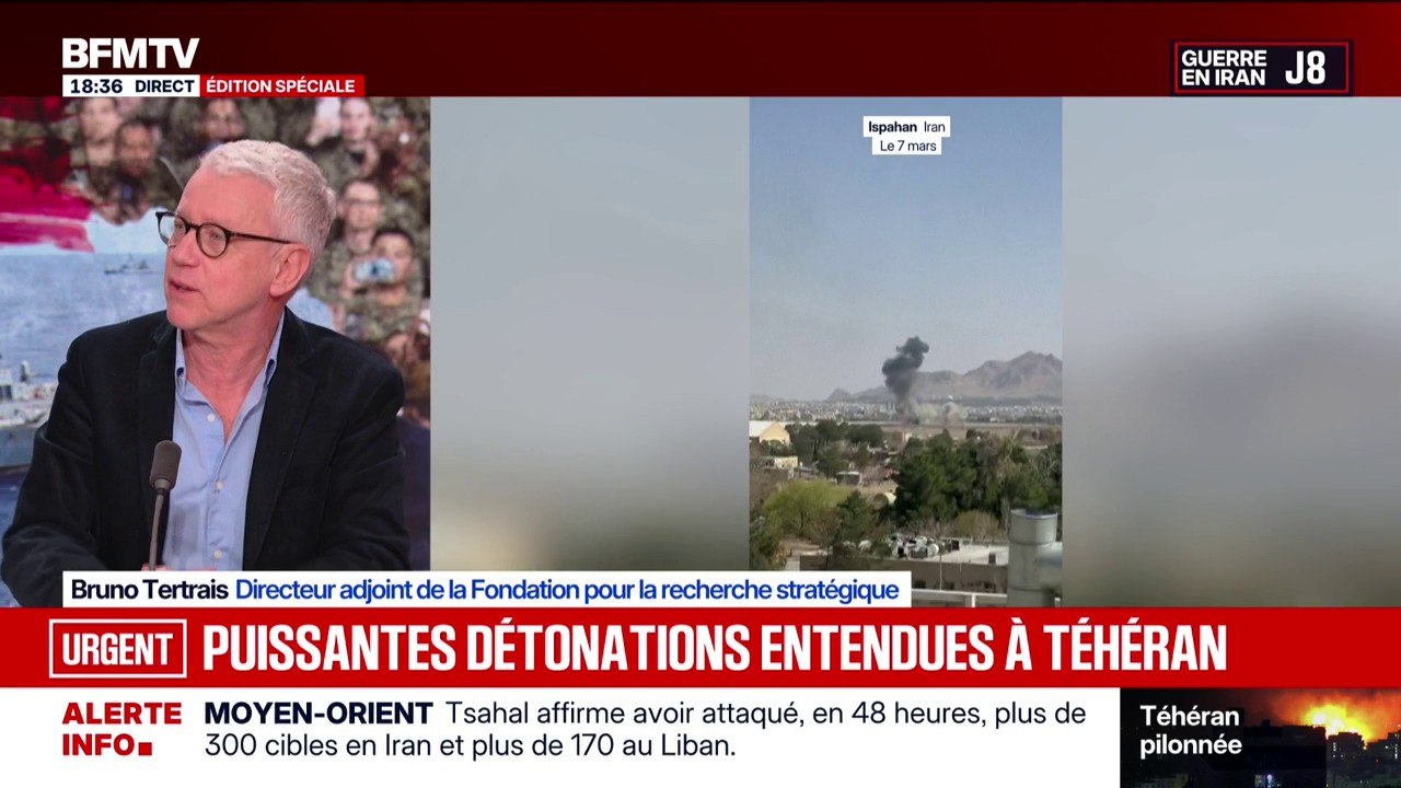 Frappes au Moyen-Orient: "Pourquoi parler de guerre mondiale, c'est une guerre régionale", explique Bruno Tertrais, directeur adjoint de la Fondation pour la recherche stratégique