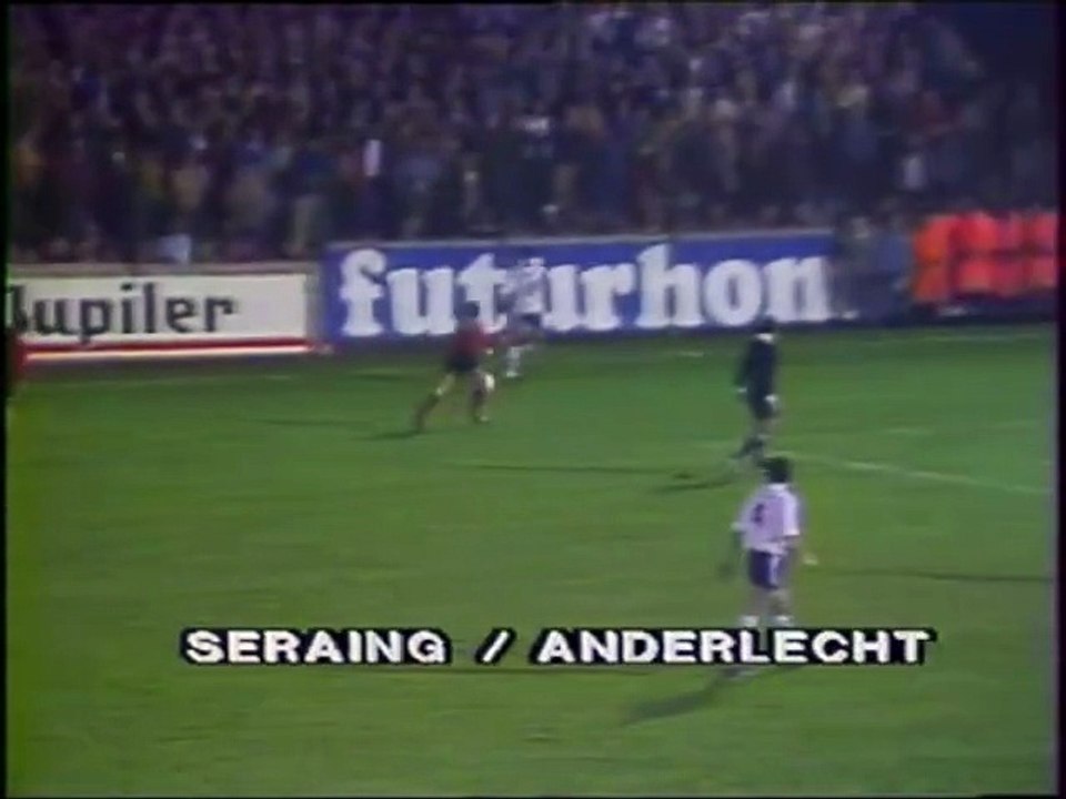 SERAING  - ANDERLECHT - 1984 - SAISON 1984/1985 -