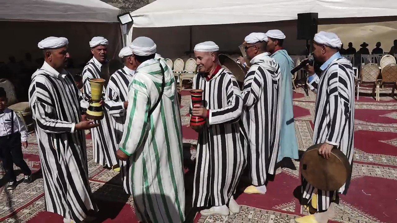 الشيخ احمد الخياطي وشيخ المجموعة النشاط 2026 noujoum hyayna ahmed