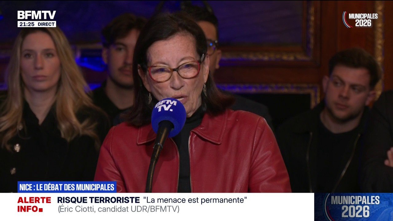 "Nous serons très attentifs à redonner la parole aux Niçois et aux Niçoises ", affirme Mireille Damiano (LFI - VIVA !), candidate à la mairie de Nice