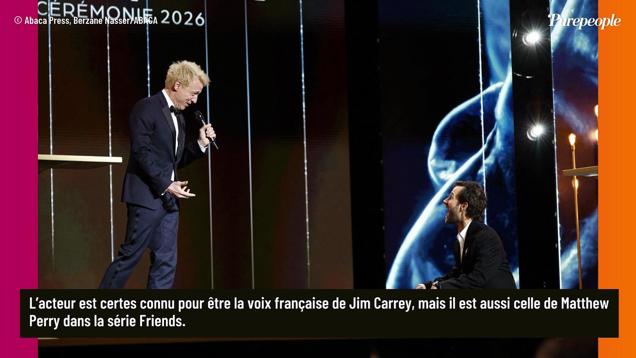 Après son apparition aux Cesar, Emmanuel Curtil, la voix française de Jim Carrey, rejoint le casting d’une célèbre émission