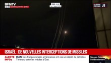 Guerre au Moyen-Orient: les images des roquettes iraniennes tirées en direction de Haïfa en Israël