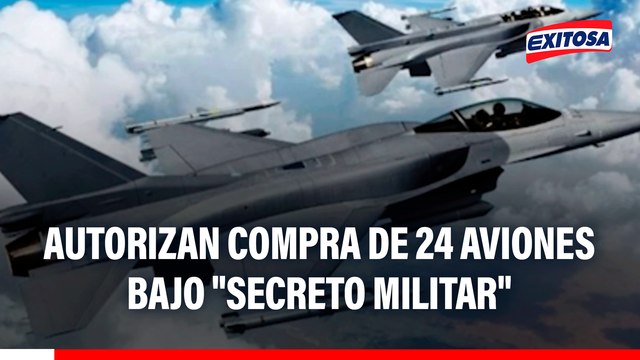 Gobierno autoriza compra directa de 24 aviones caza bajo “secreto militar”, revela Ángel Páez