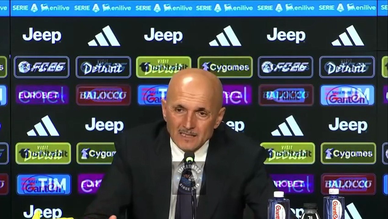 Juventus-Pisa 4-0 Spalletto Conferenza stampa post partita