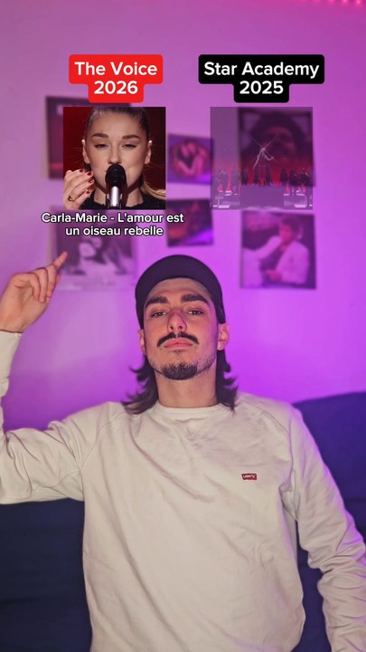 The Voice 2026 "L'amour est un oiseau rebelle"...