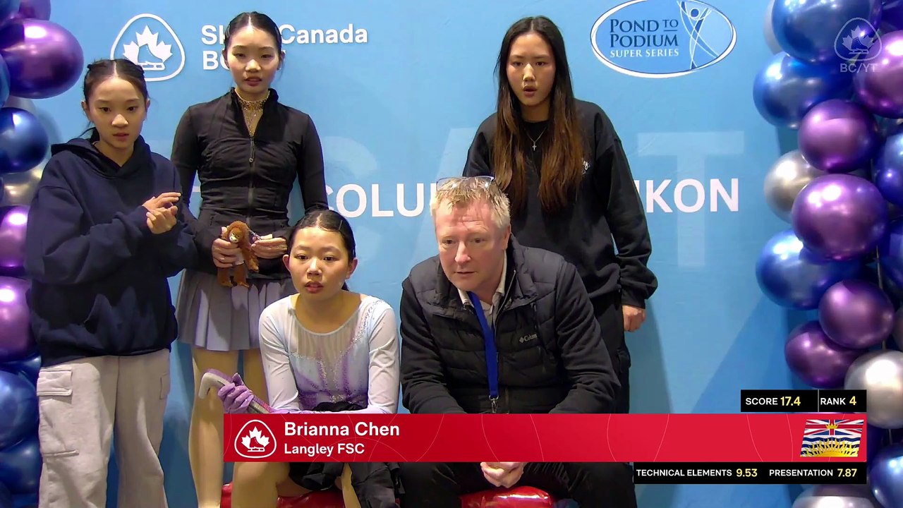 Star 5 Women 13&O Free Program - Skaters 44-68 - Rink 1 - 2026 BC/YT Section Super Series Final