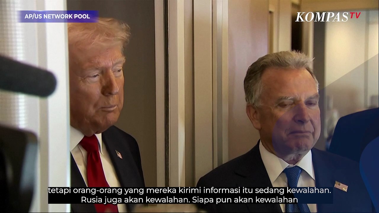 Reaksi Trump soal Kabar Rusia Bantu Iran Serang Pangkalan Militer AS