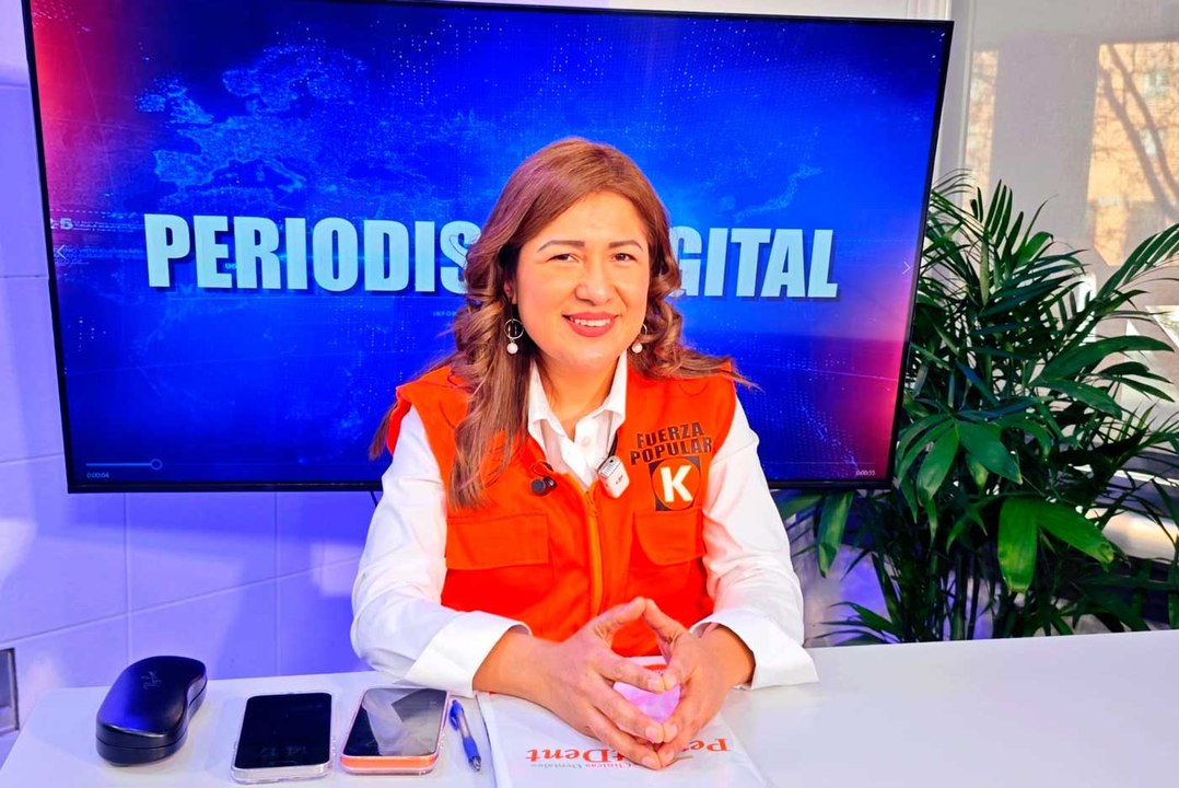 Liz Mendoza: "Fuerza Popular está preparada para asumir las riendas del Perú"