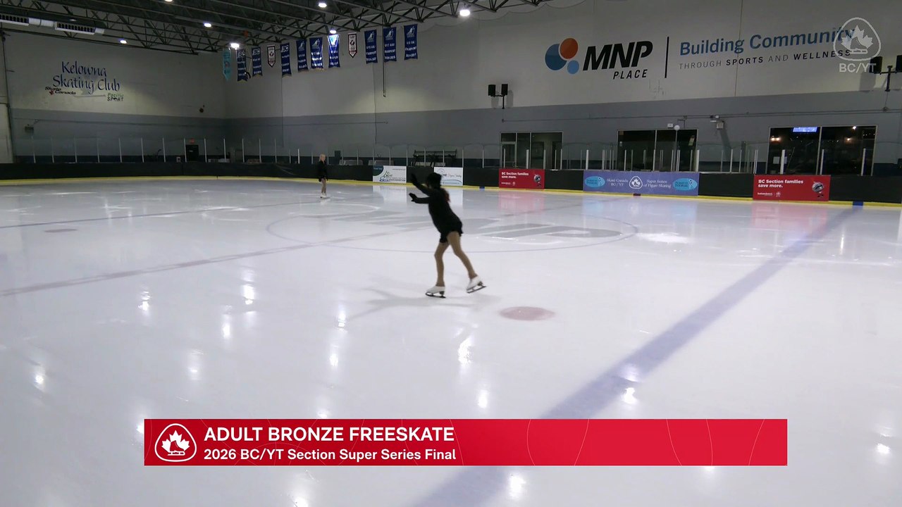 Adult Bronze Freeskate - Rink 1 - 2026 BC/YT Section Super Series Final