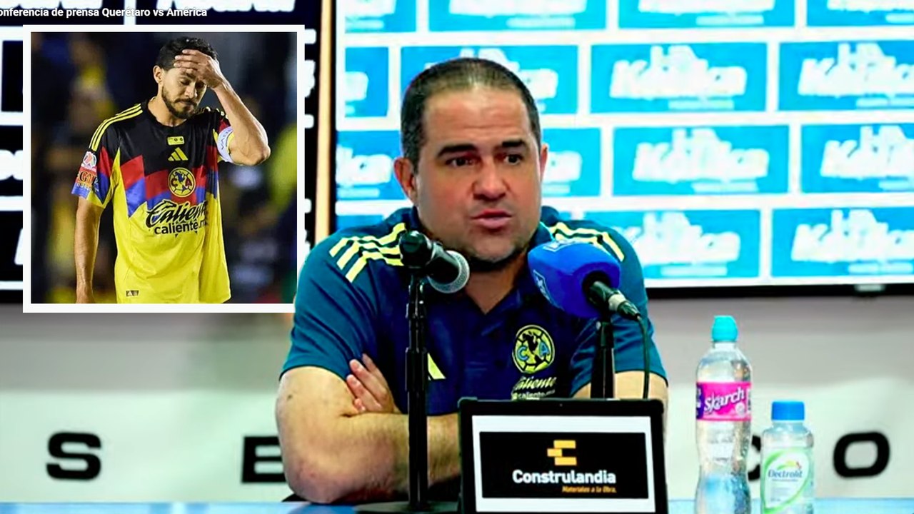 André Jardine habla sobre el estado físico de Henry Martín y cuando regresaría a jugar con el América