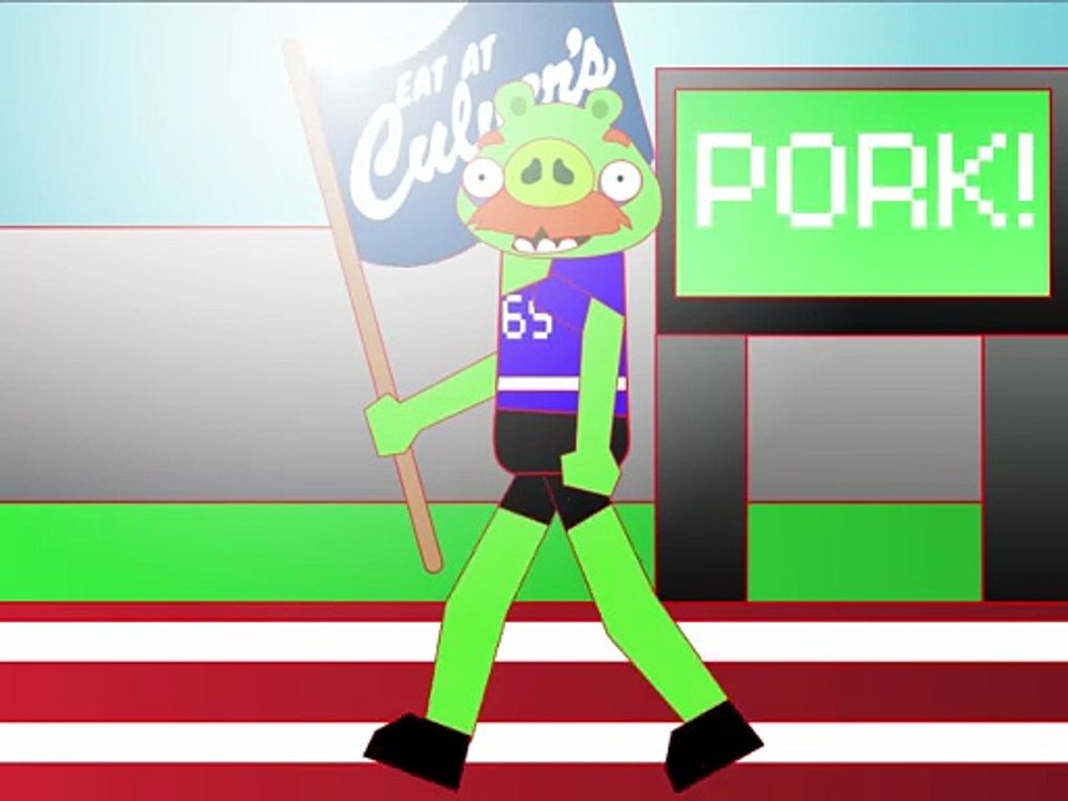 Angry Birds Shitpost Animation: Foreman Pig's Running Advertisement!