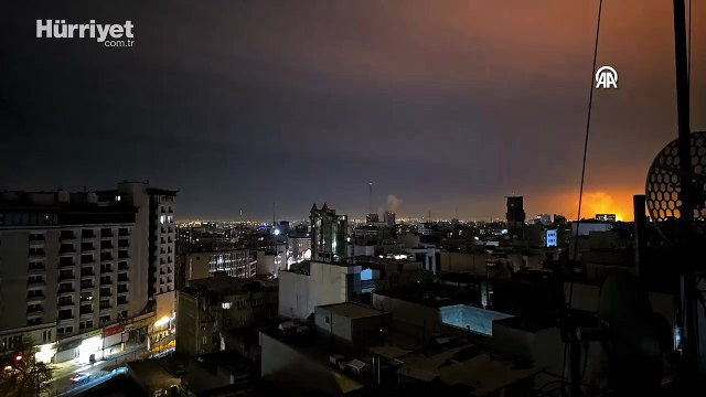 İran'ın başkenti Tahran'da şiddetli patlamalar!