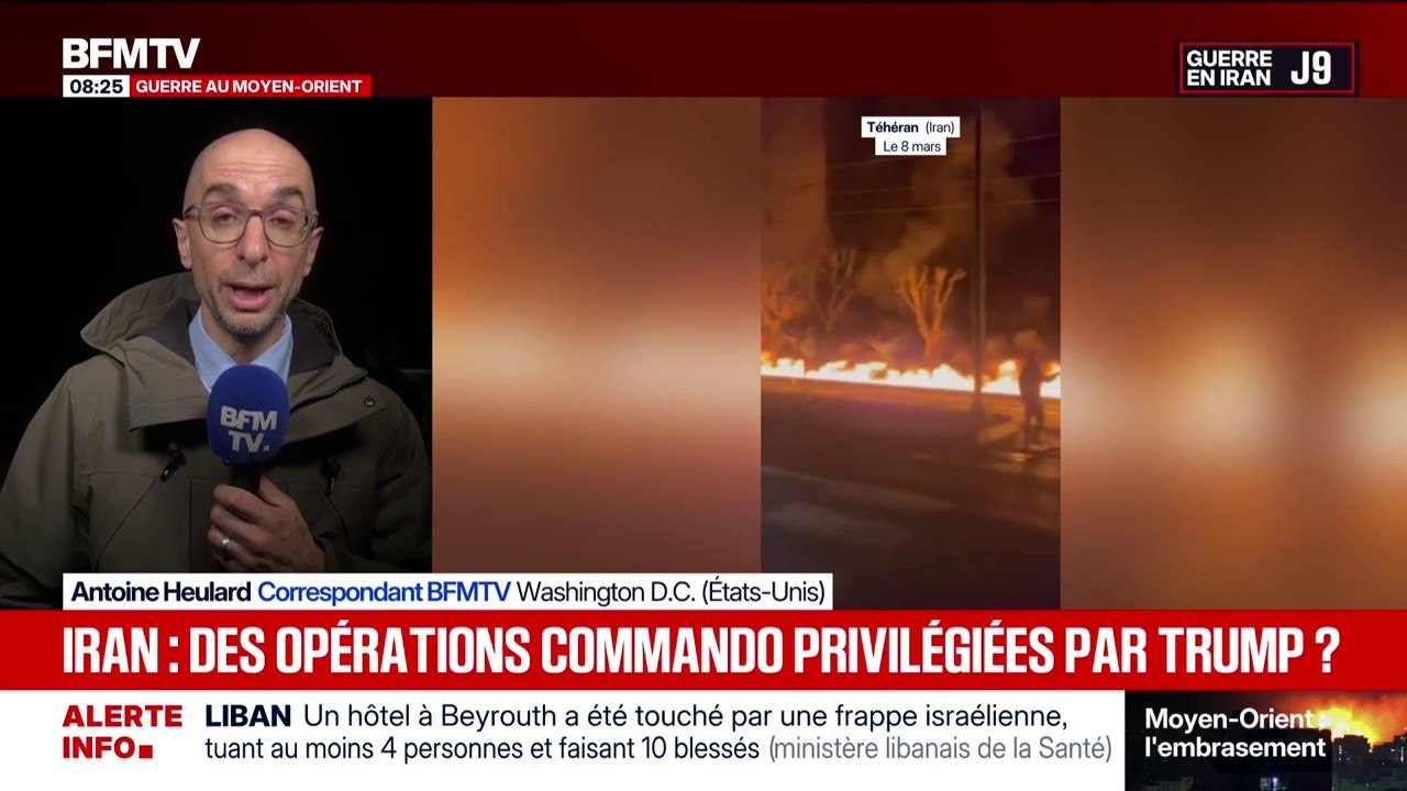 Iran: Donald Trump évoque de possibles opérations commando pour contrôler les stocks d'uranium enrichi