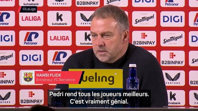 Flick : Pedri rend tous les joueurs meilleurs