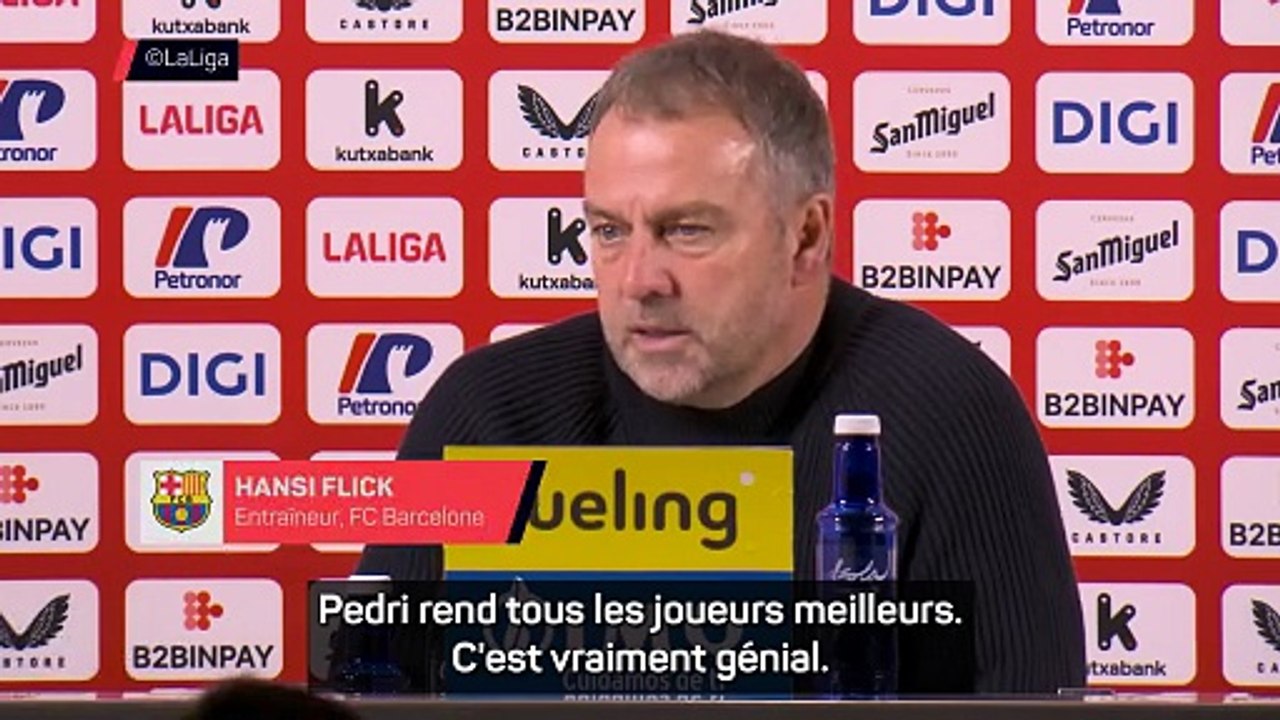 Flick : "Pedri rend tous les joueurs meilleurs"