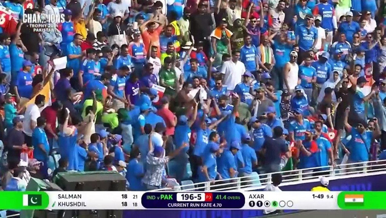Pakistan vs India | Full Match Highlights | 23 Feb 2025 | Dubai | ICC Champions Trophy 2025