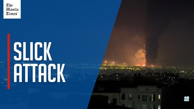 Air strikes hit Tehran oil depot causing huge explosions