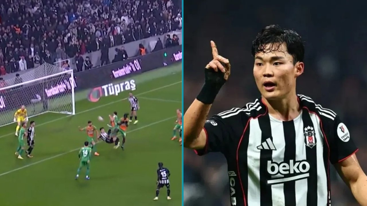 Beşiktaşlı Oh’un Alanyaspor’a attığı röveşata golü şubat ayının golü seçildi
