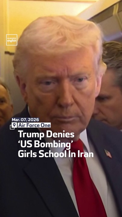 Trump Denies ‘US Bombing’ Girls School In Iran