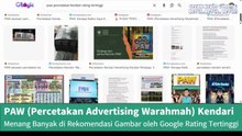 Satu Tempat Buat Semua One-Stop PAW (Percetakan Advertising Warahmah) Percetakan Kendari