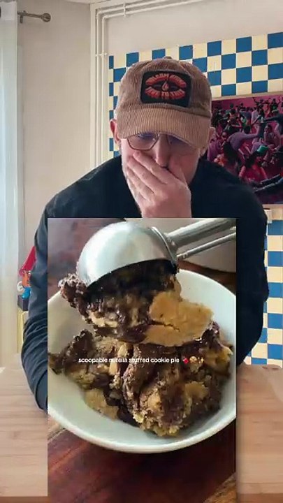 Comment ça, une Tarte aux Cookies ?! 🍪 #cookie #food #trend