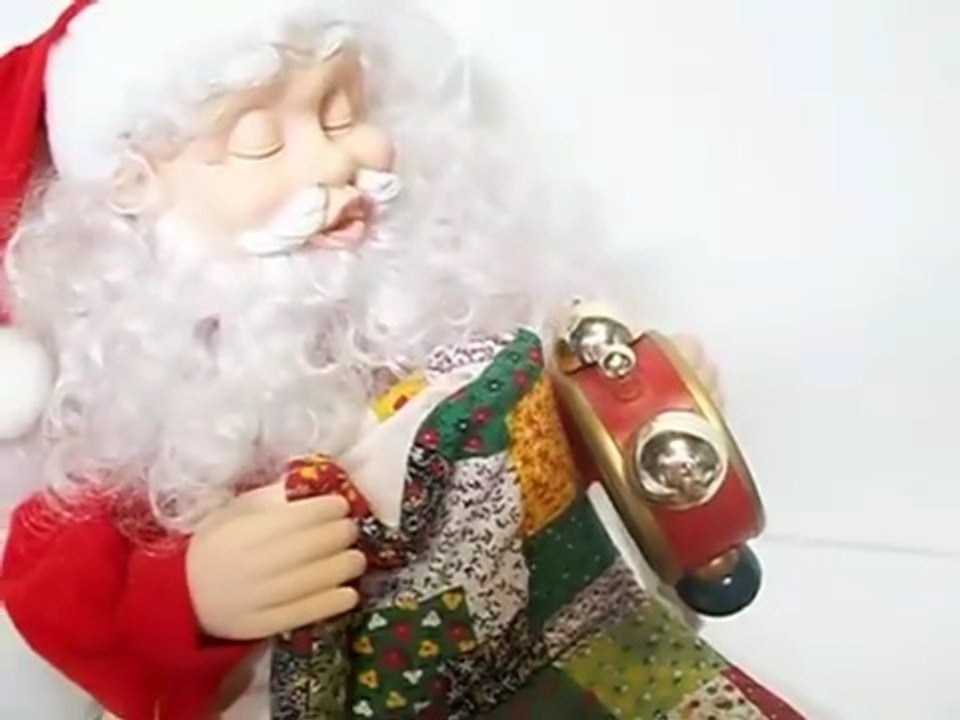 Sleeping Santa, Speaking Santa Claus (Actually, is 2011) (RARE)
